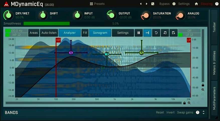 Melda Production MDynamicEq - plugin wtyczka VST VST3 AAX