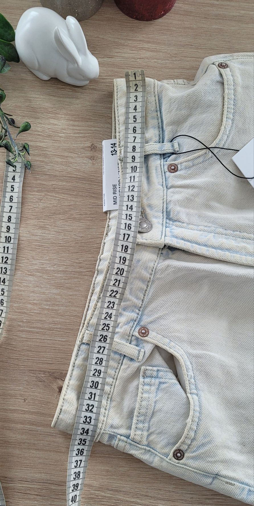 Nowe jeansy mom fit Zara 164