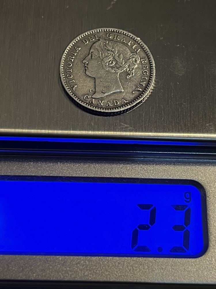 Canada 10 cets 1882
