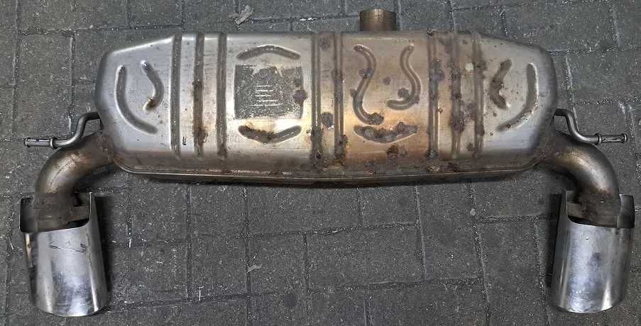 Tłumik rura wydech MERCEDES W176 A klasa A180 A200 A250