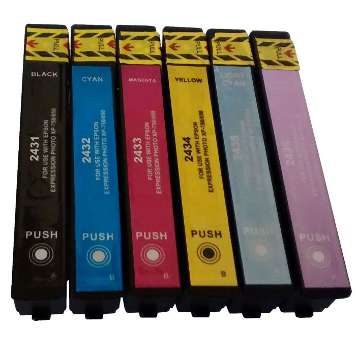 Pack 5 Tinteiros comp. Epson 16XL e Pack 6 Tinteiros comp. Epson 24XL