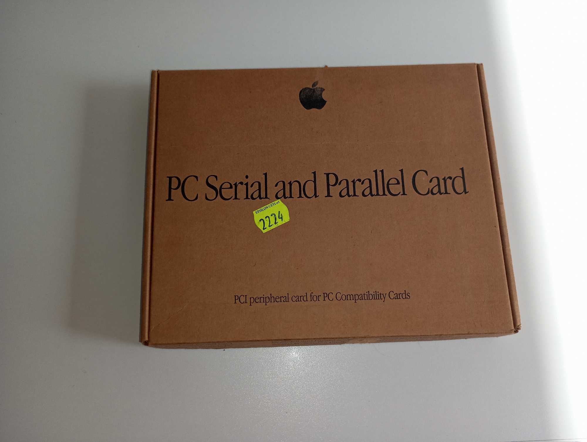 Apple PC Serial Parallel Card PCI for PC Compatibility Cards