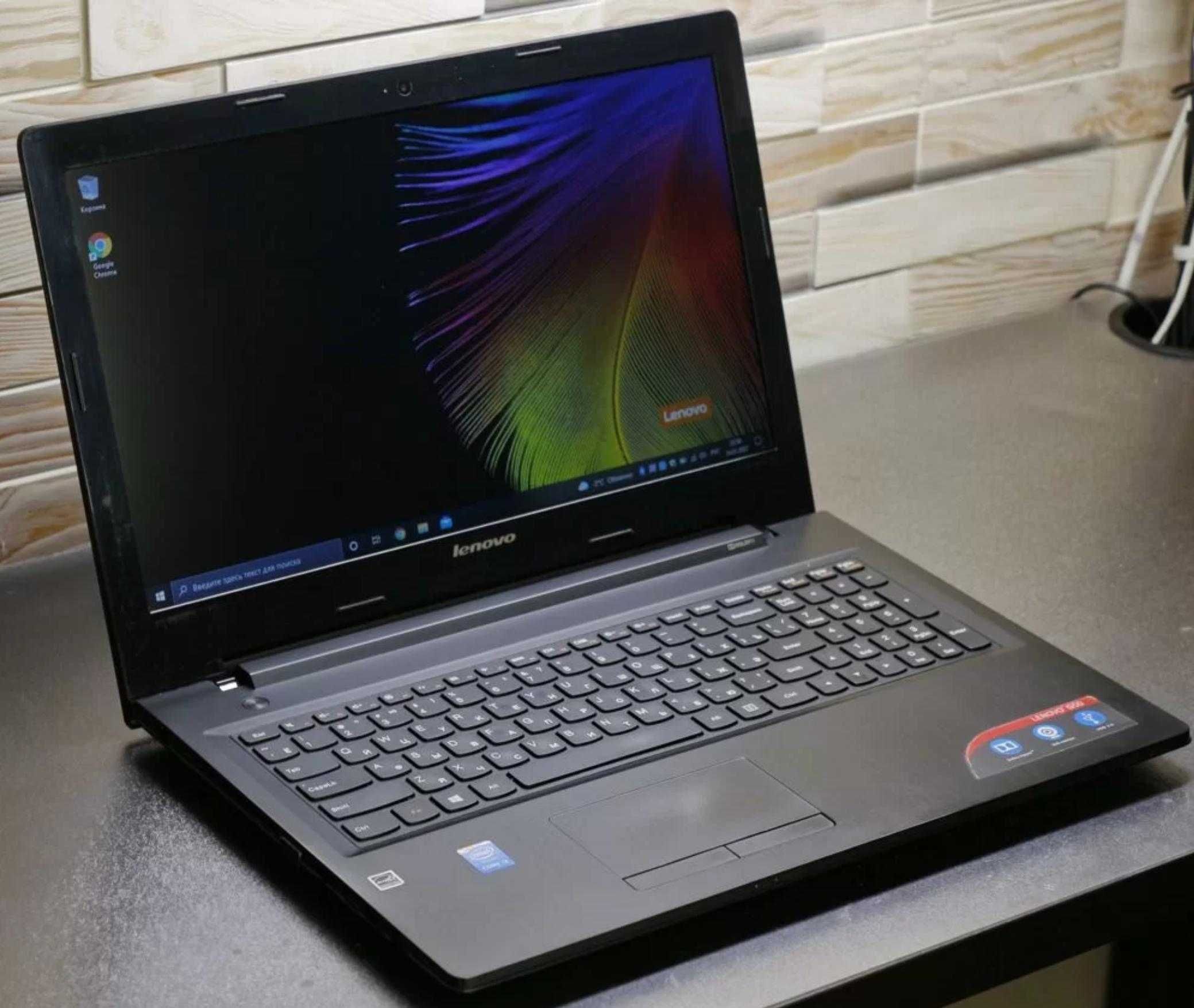 Ноутбук ультрабук Lenovo g50-80 windows 10 RAM 8 Gb