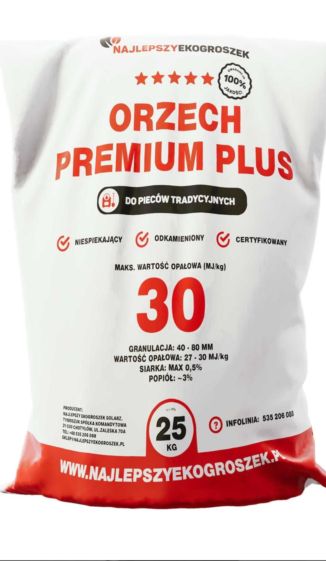 Węgiel Orzech-Premium Plus 27-30MJ/KG