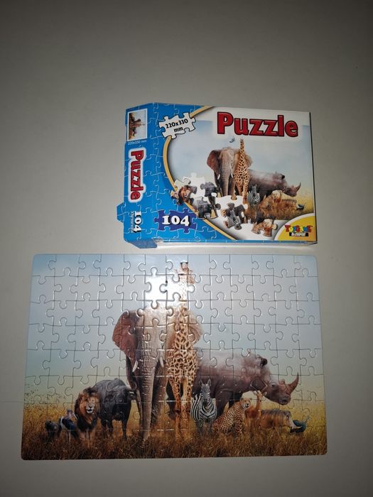 Puzzle, 104 elementy