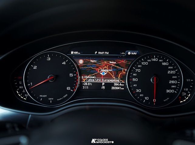 Audi A7 Audi S7 S-line Quattro A7 2016Rok LED Matrix