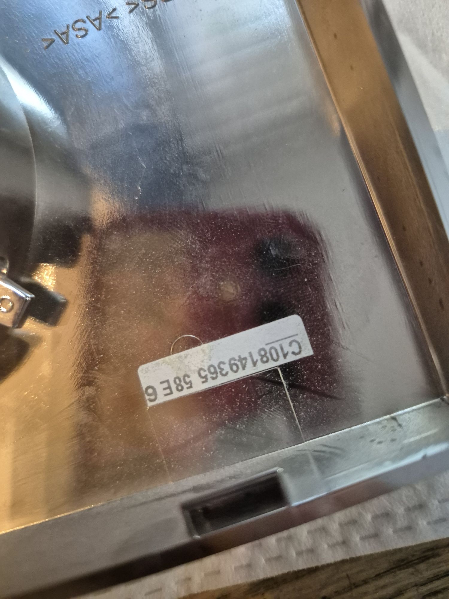 Przycisk geberit srebrny
