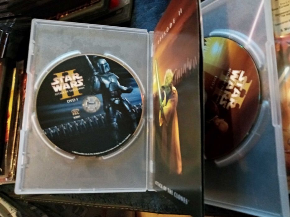 4 dvds STAR WARS ediçao especial