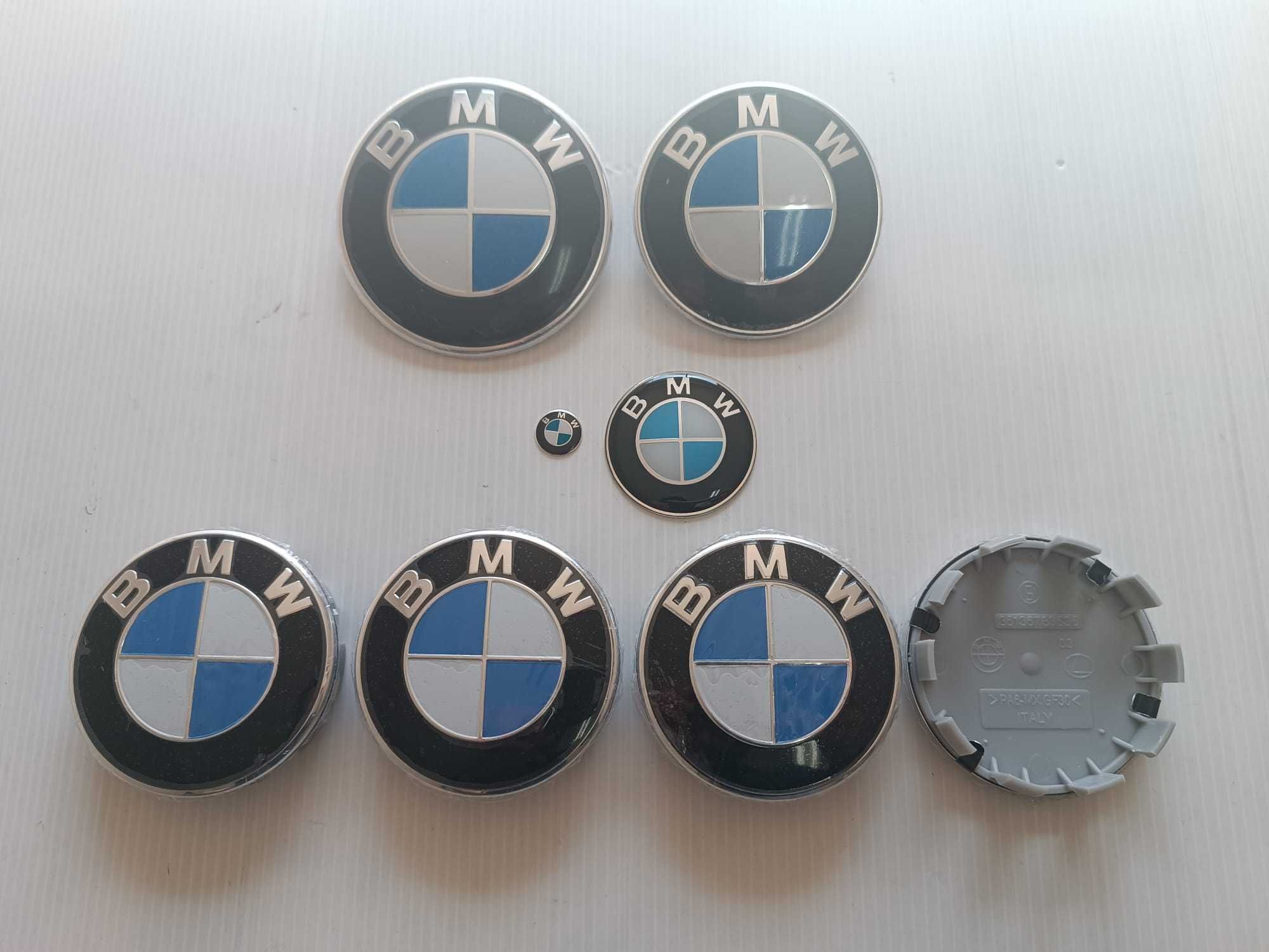 BMW - Conjunto kit 7 ou 8 símbolos emblemas