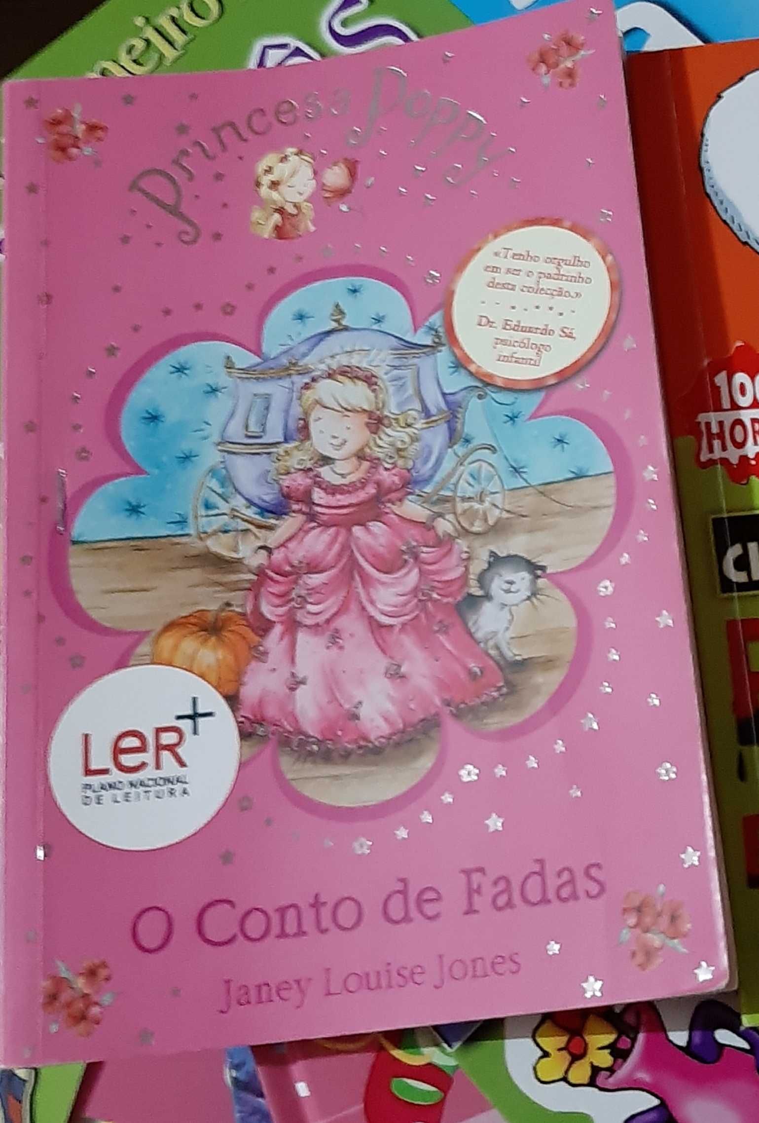 Vários livros infantis em bom estado e bom preço.