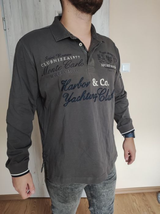 Męska koszulka z długim rękawem rozmiar XL