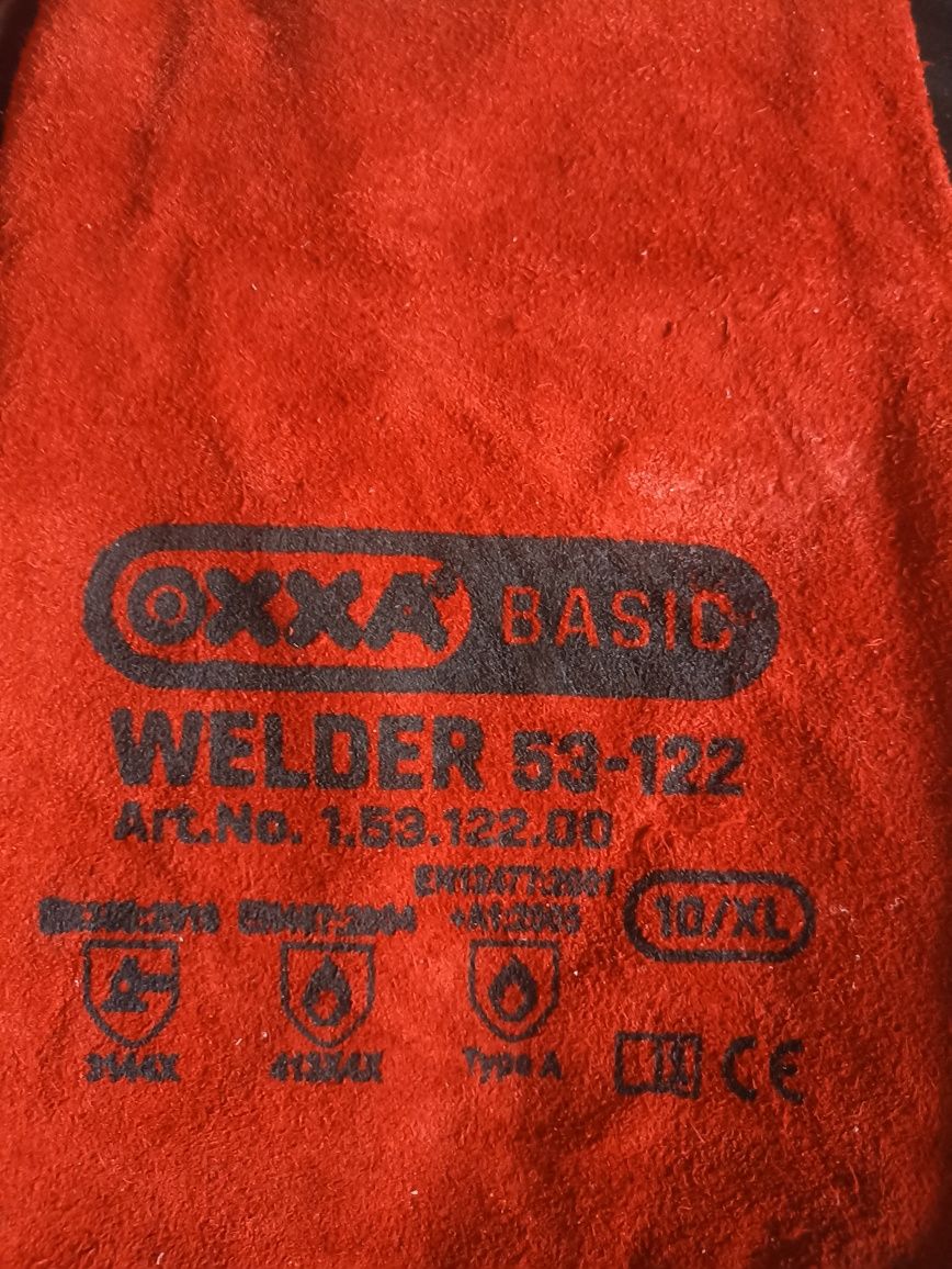 Rękawice spawalnicze żaroodporne Welder 53-122 oxxa Basic 10/xl typ A