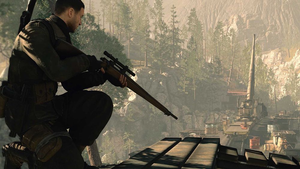 Sniper Elite 4: Italia PS4 / PS5 świetna strzelanka, snajper po polsku