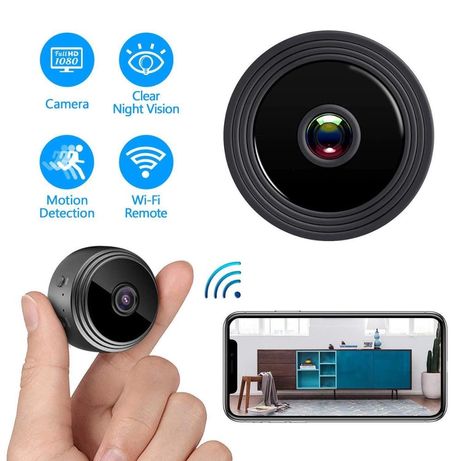 Беспроводная Wi-Fi HD мини камера для видеонаблюдения