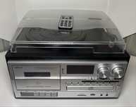 Gramofon Odtwarzacz JORLAI RETRO CD/Kaseta/Radio FM/AM Bluetooth