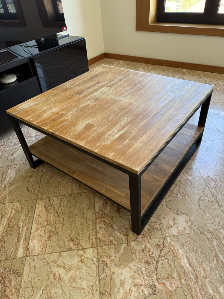 Mesa de Centro em Madeira e Aço LaRedoute