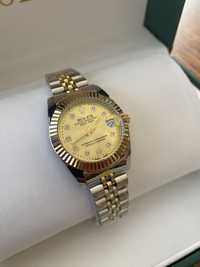 Rolex Datejust Gold zegarek damski nowy zestaw