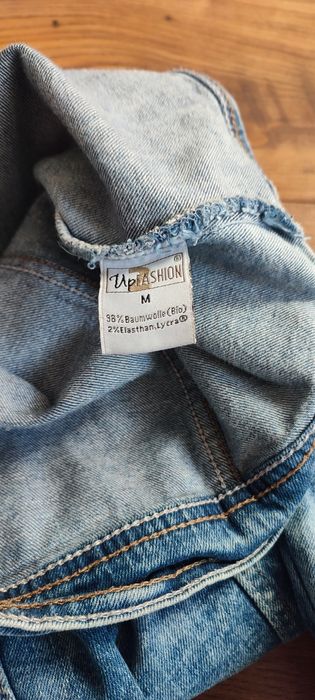 Jeansowa kurtka damska old school retro vintage jeans