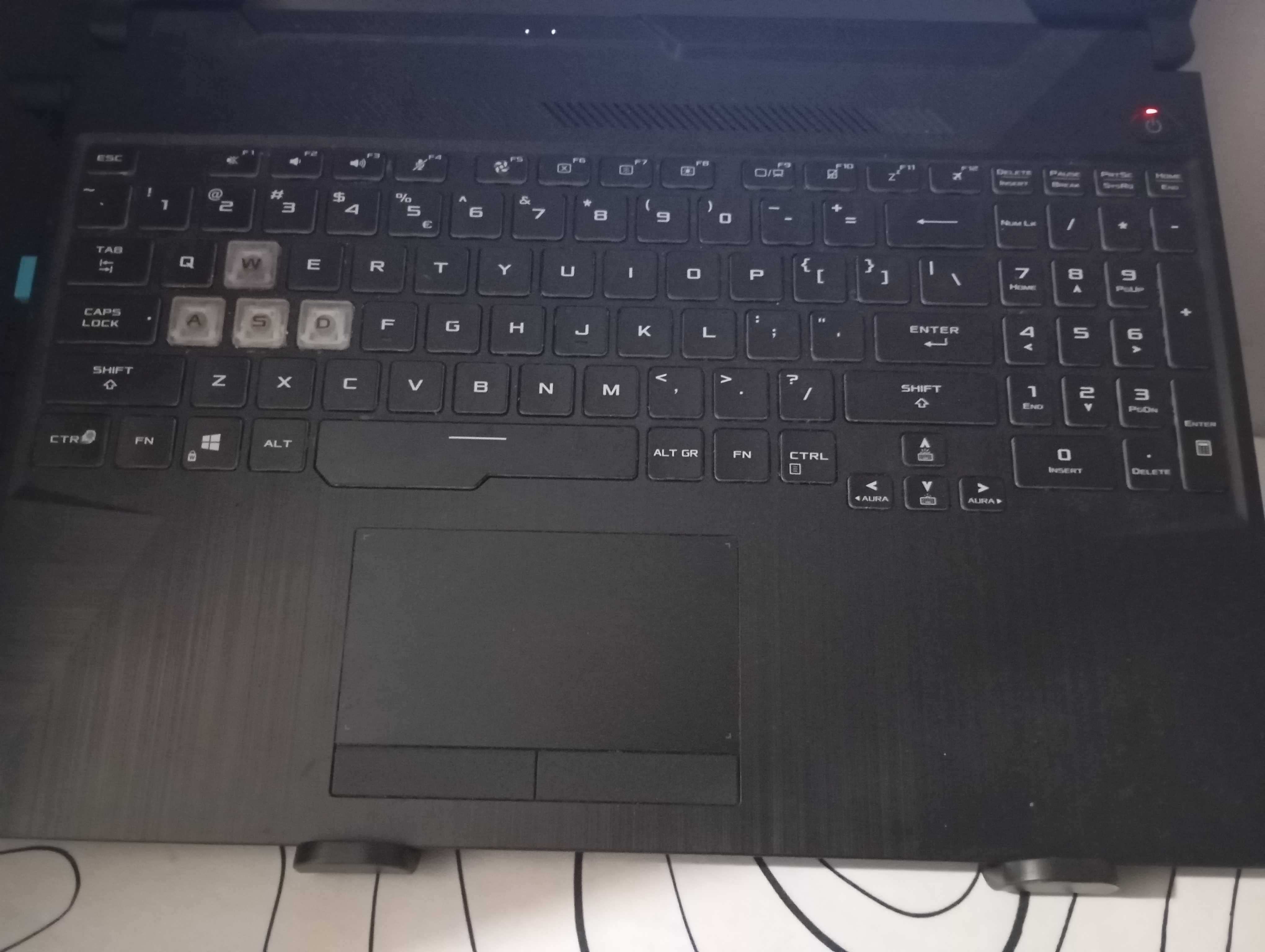 Szybki laptop gamingowy Asus tuf f15