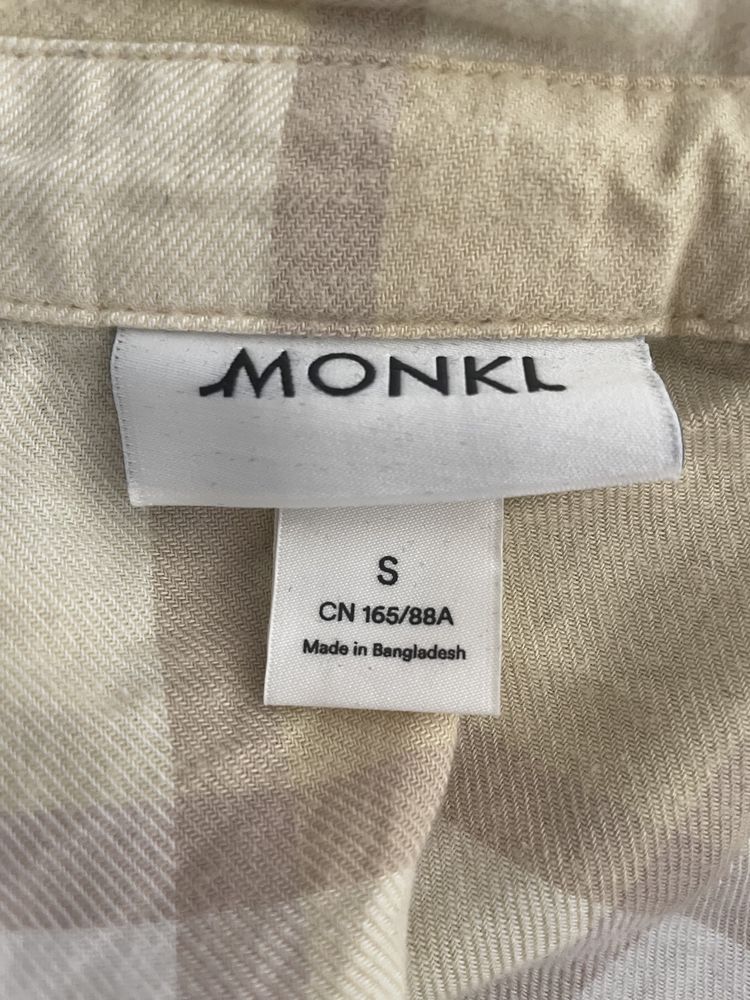 Koszula Monki S M L oversize modna hit bawełna wiskoza flanela