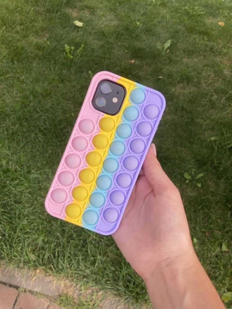 Чохол Pop It (антистрес) для Iphone 12 (Pro/ProMax) та інші моделі