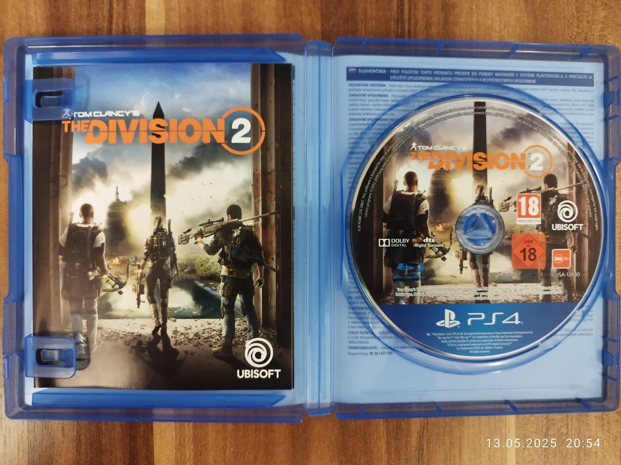 Tom Clancy's The Division 2 Ps4 Ps5 Pl