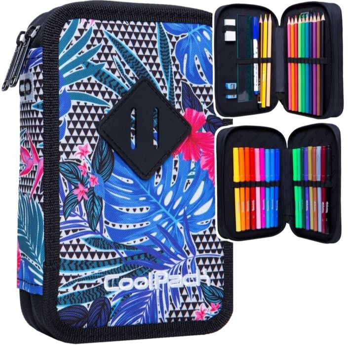 Zestaw Plecak Szkolny Młodzieżowy Wyprawka Piórnik Worek na Buty Kredk