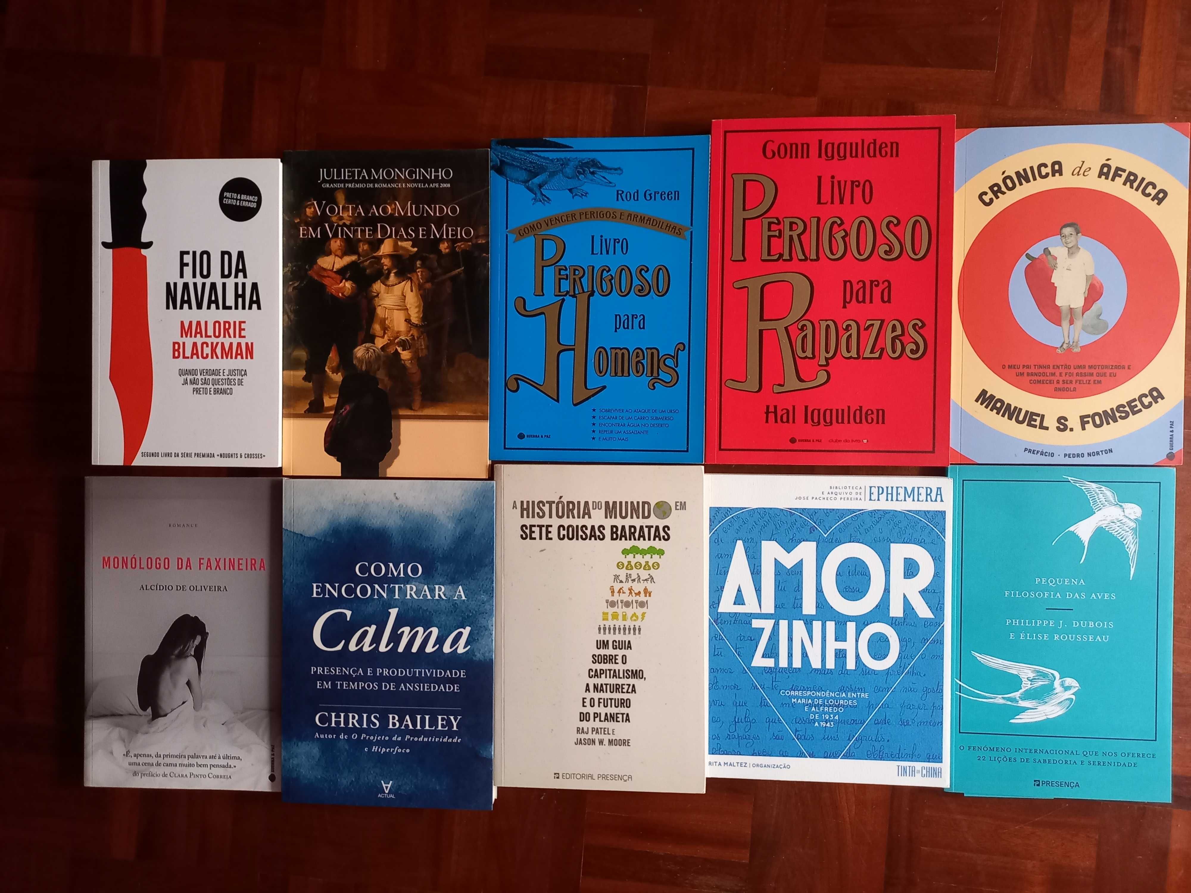 Lote de 81 livros