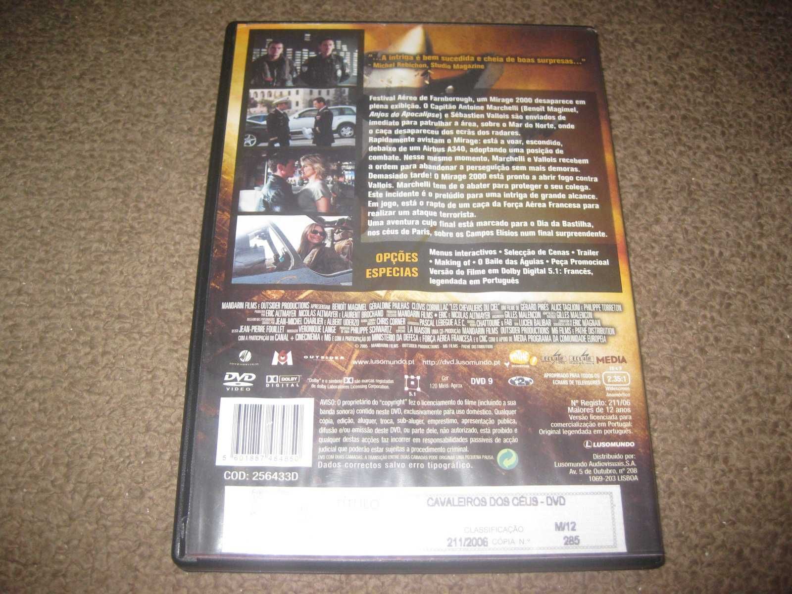 DVD "Cavaleiros dos Céus" de Gérard Pirès