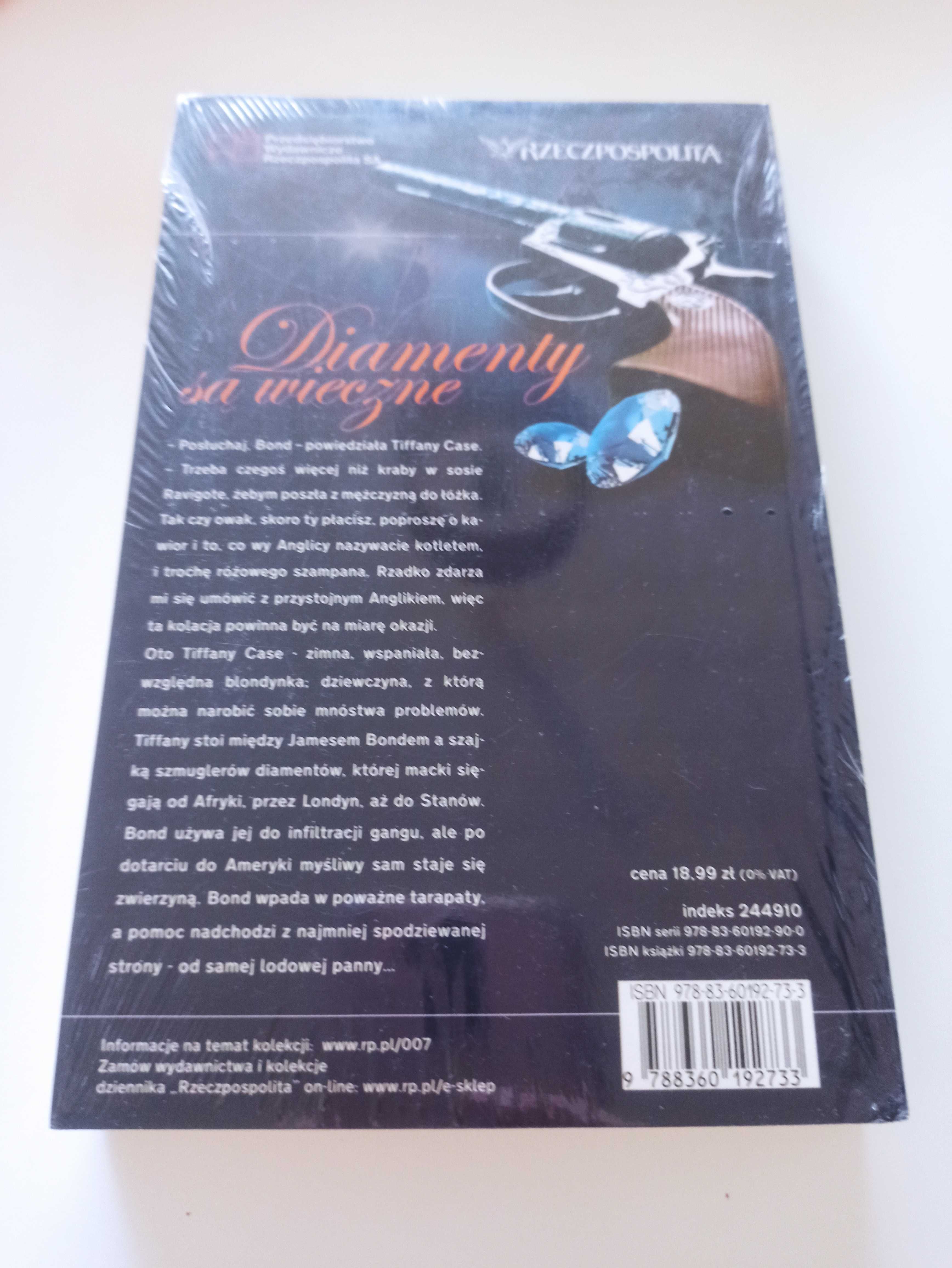 Jan Fleming "Diamenty są wieczne" James Bond nowa książka