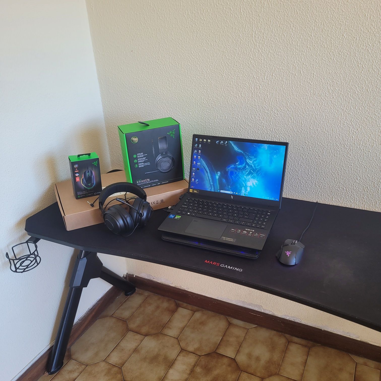 Setup gaming Acer Nitro V