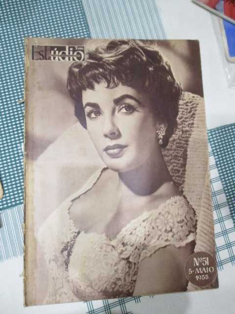 Elizabeth Taylor revistas antigas portuguesas LIS LYZ