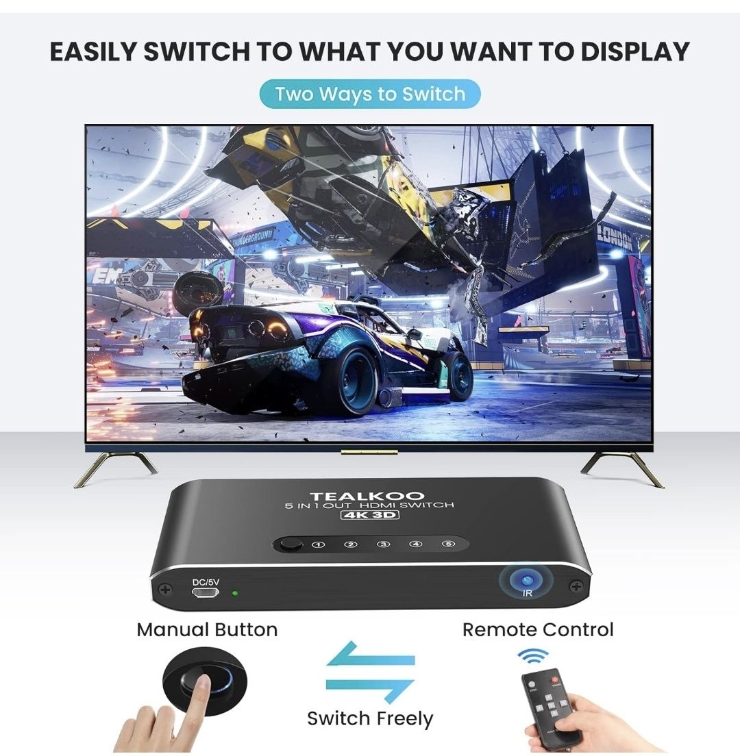 HDMI switch,  свитч,  разветвитель,  тройник