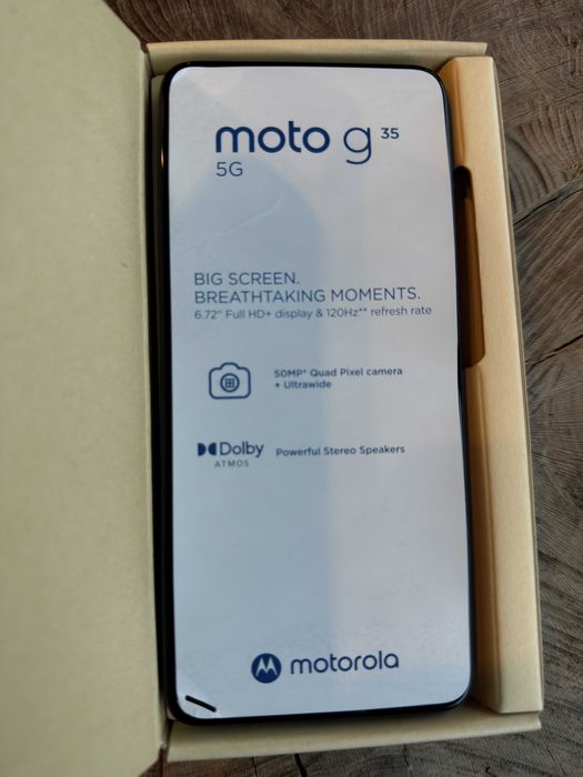 Motorola Moto G35 5G - 6.72" - 256GB - 8GB - 50mp - 5000mAh - Garantia