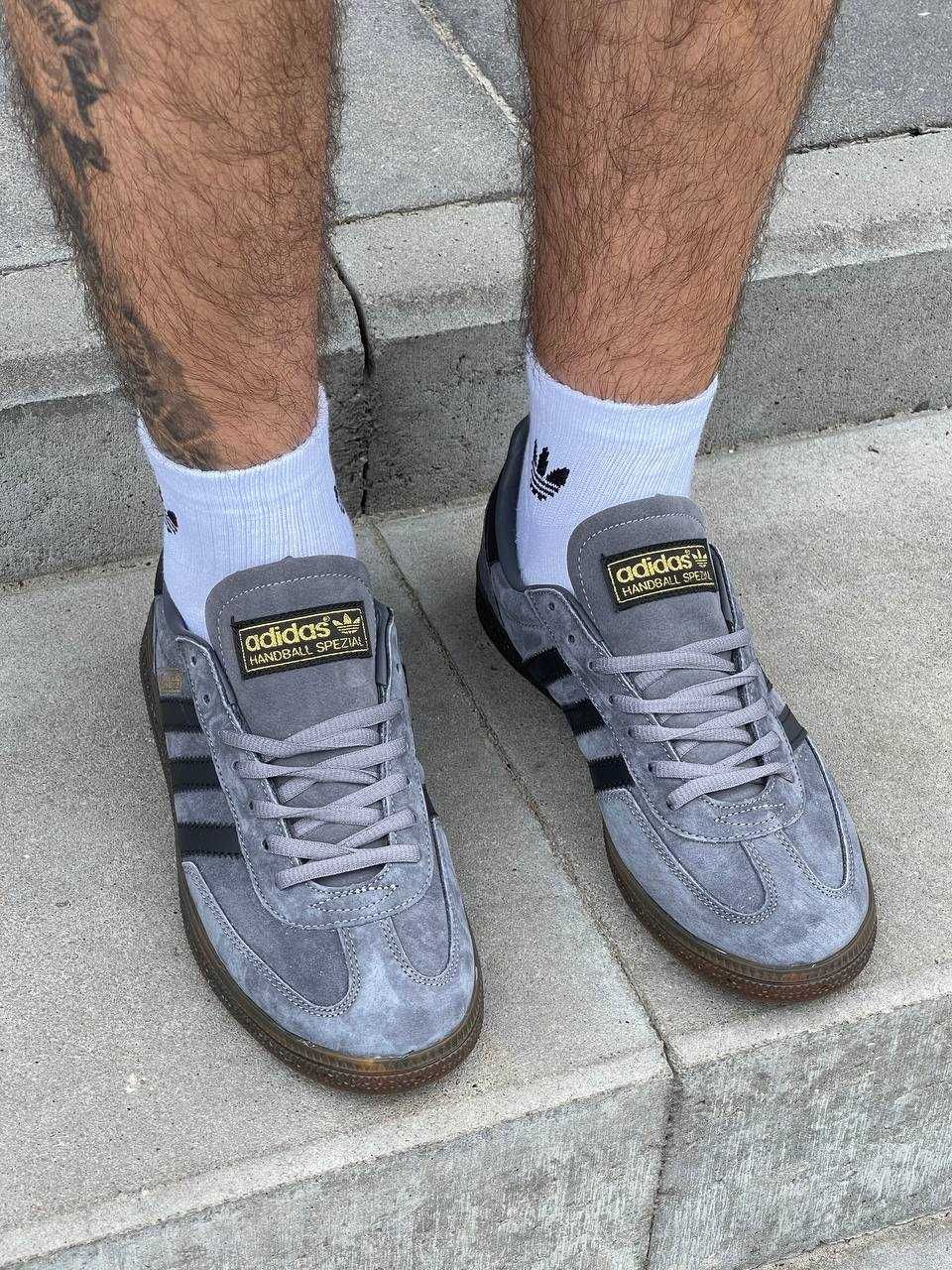 Чоловічі кросівки Adidas Spezial Grey Black Brown (41-45р.)