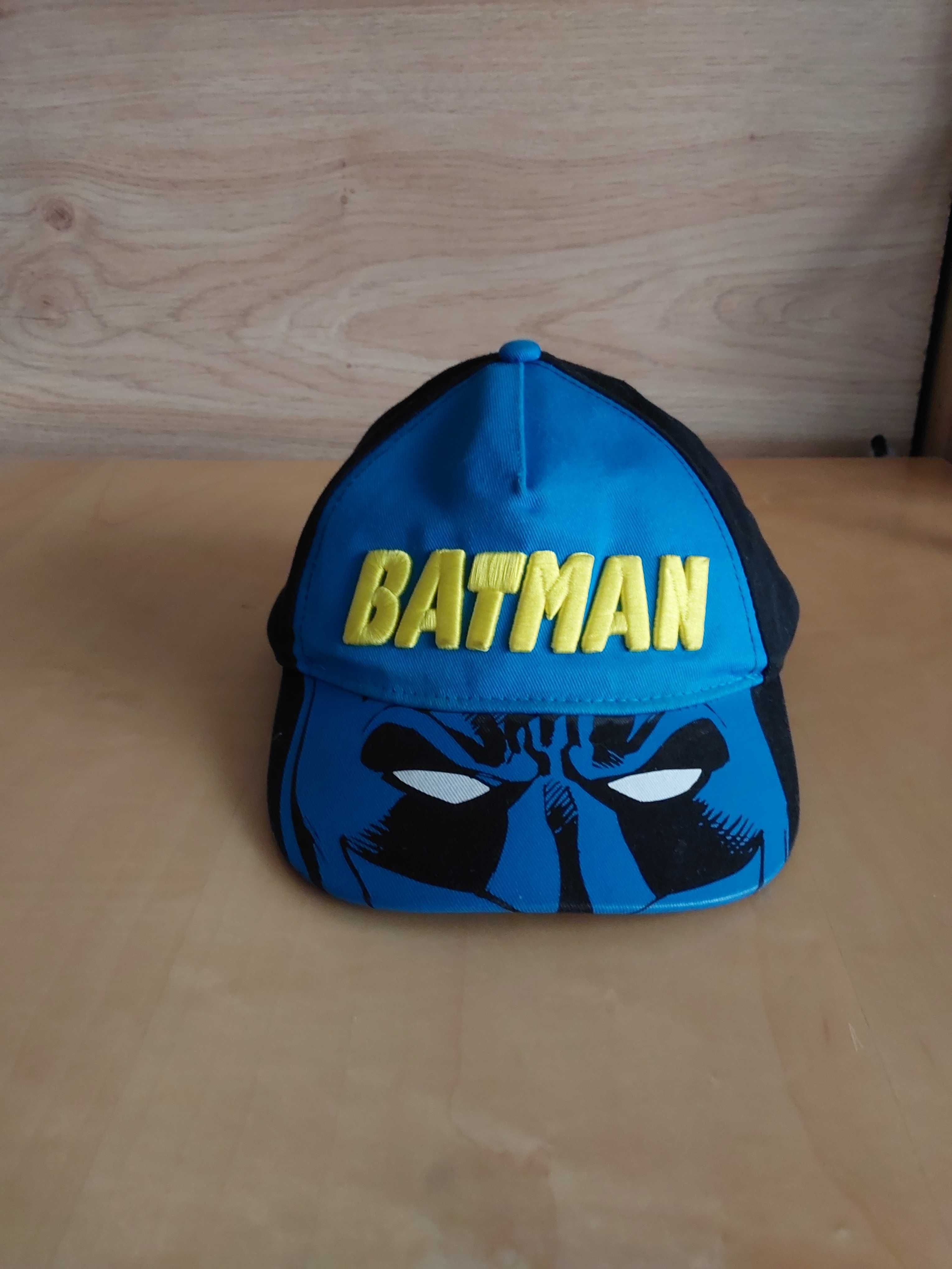 Czapka z daszkiem BATMAN , RESERVED, rozm.122-134, obwód 52-54cm NOWA
