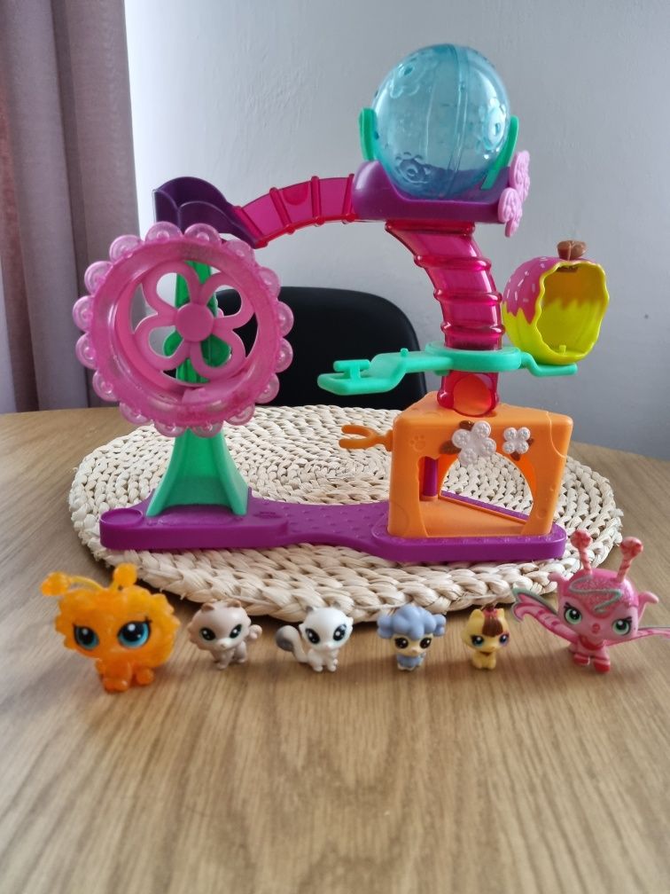 littlest pet shop plac zabawą pls figurki