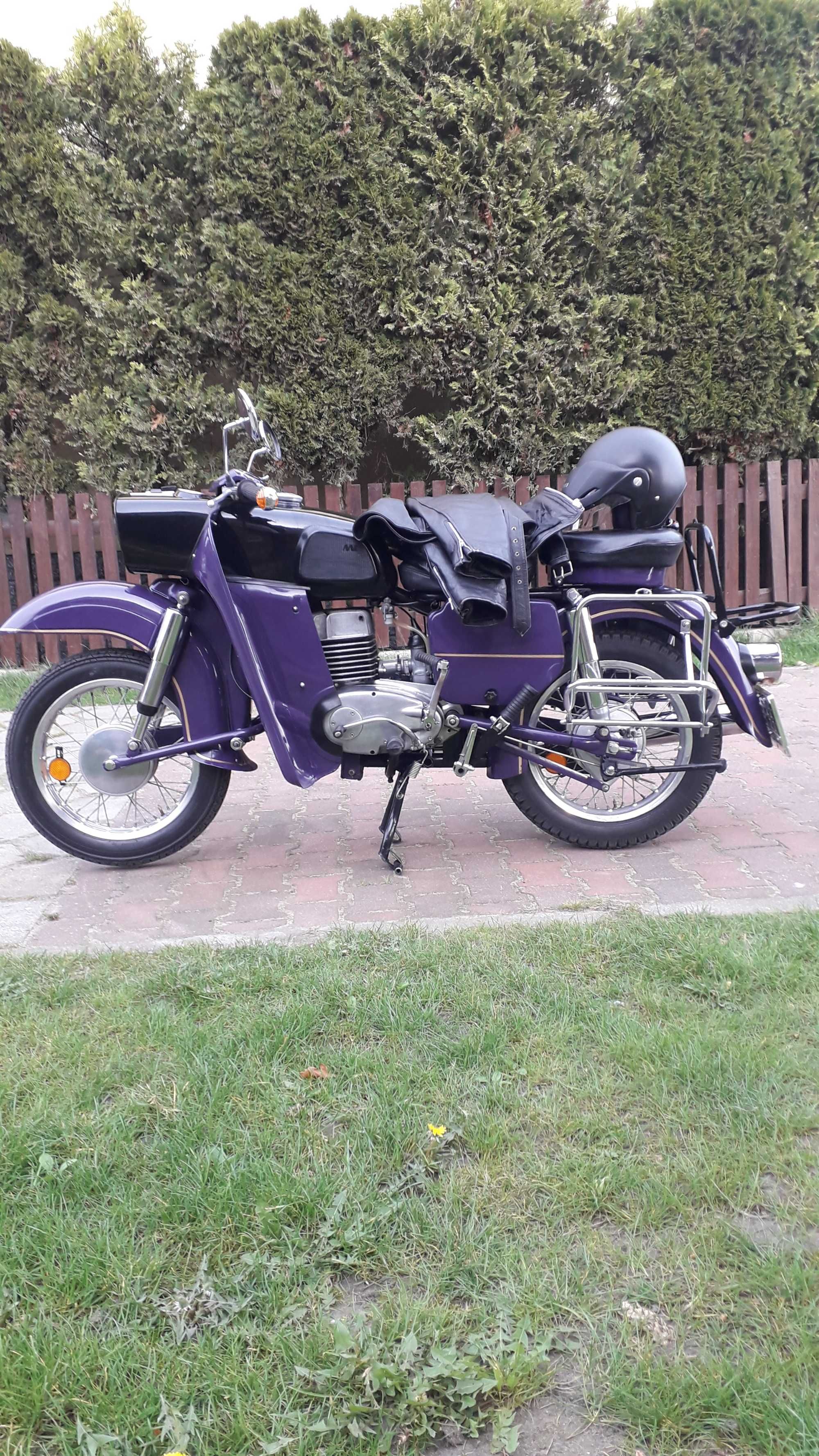 MZ zabytkowy motocykl 1976 r