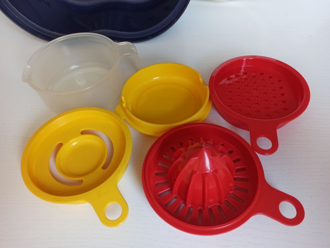 tupperware pojemnik chlebak mini + pomoc kuchenna zestaw