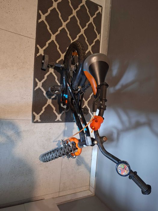 Rower dziecięcy 14" z bocznymi kółkami – Tiger Bike