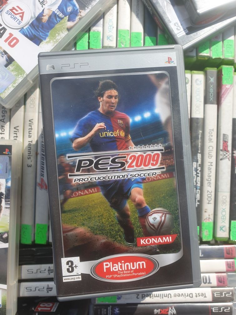 Pes 2009 psp playstation portable