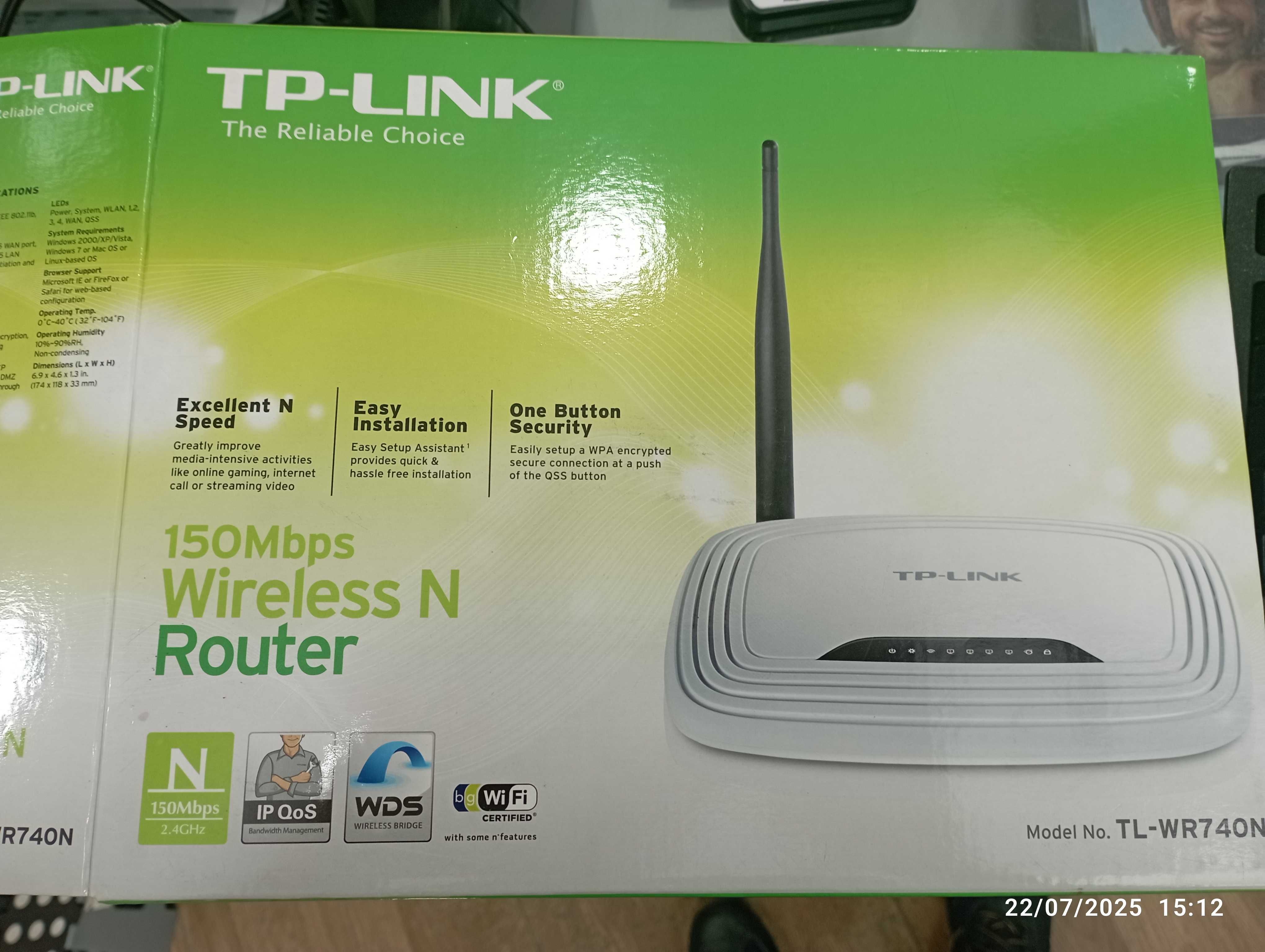 Router TP Link como novo
