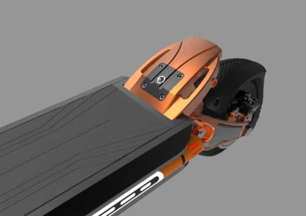 Электросамокат полноприводный Mukuta 8 Plus 1200W 15,6 ah (8 дюймов)