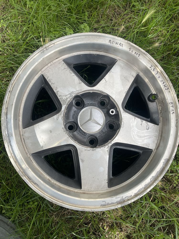 Felga aluminiowa Ronal 7.5Jx15H2 ET15 5×112 Mercedes
