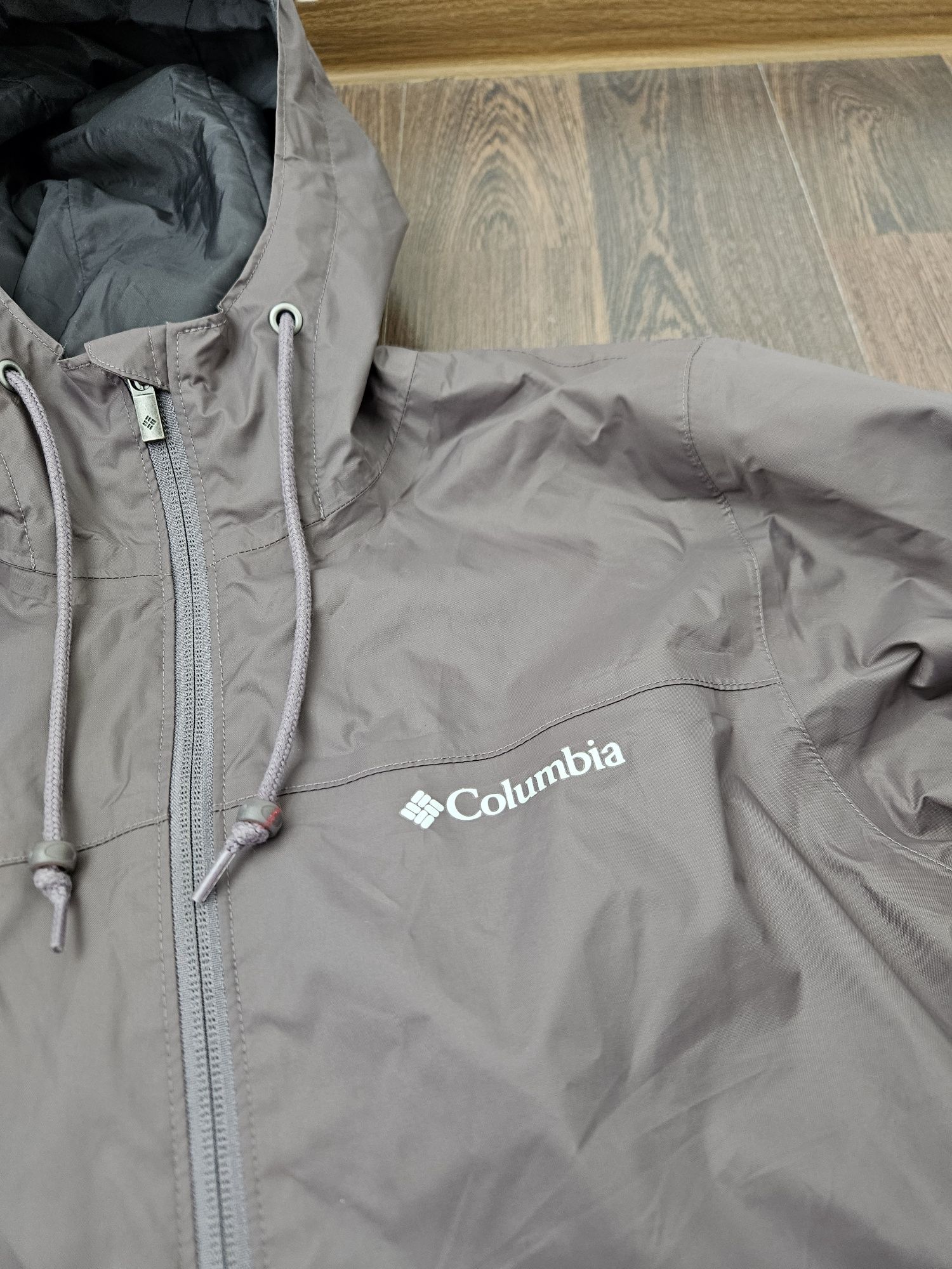 Womens Columbia "Timber Pointe" Casual Omni-Tech Waterproof Long Rain