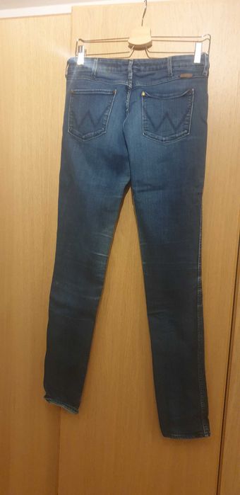Wrangler jeans 29/34 niebieskie damskie