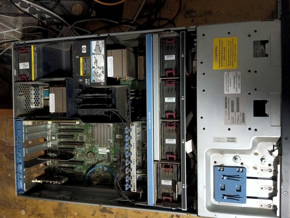 Сервер hp ml370 (ml350)