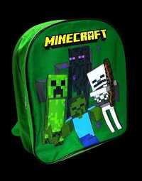 Plecak przedszkolny jednokomorowy Minecraft - zielony