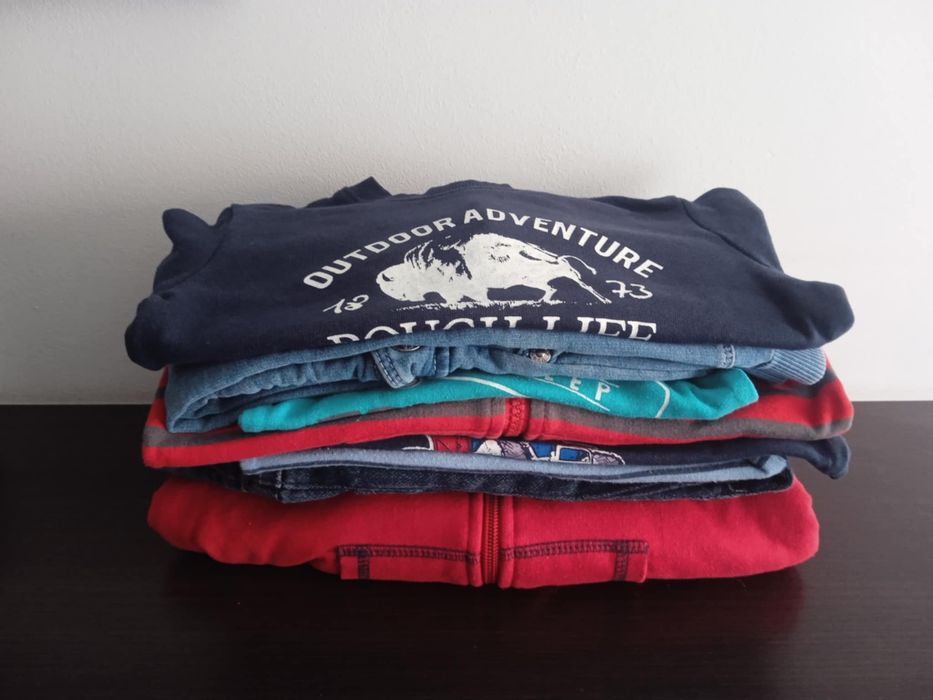 Paka ubranek chłopięcych rozmiar 86/92