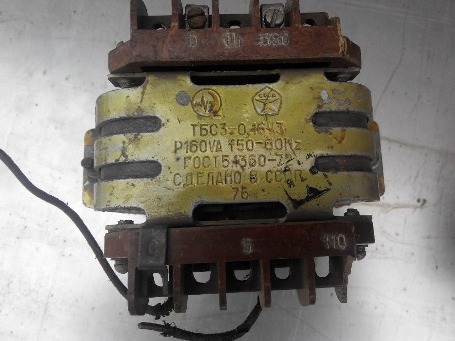 Трансформатор ТБС3 0.16 УЗ P160VA